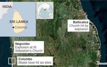 রক্তাক্ত শ্রীলঙ্কা (At a glance) Srilanka_Blust_Map